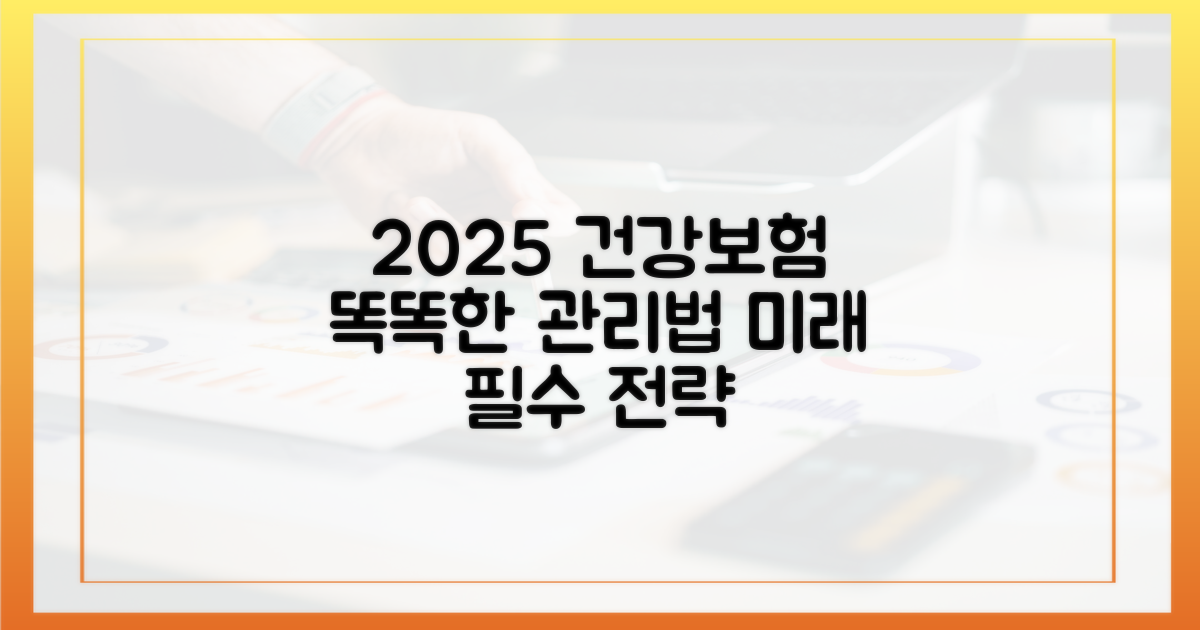 2025년, 현명한 건강보험 관리 전략