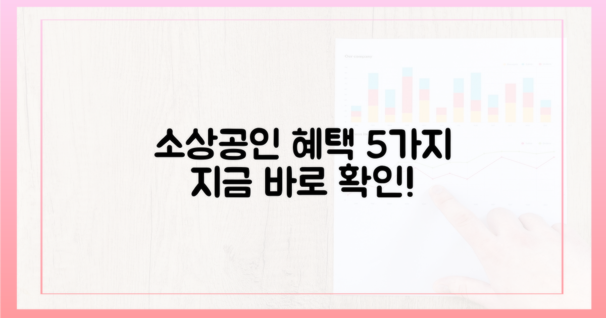 5가지 소상공인 혜택