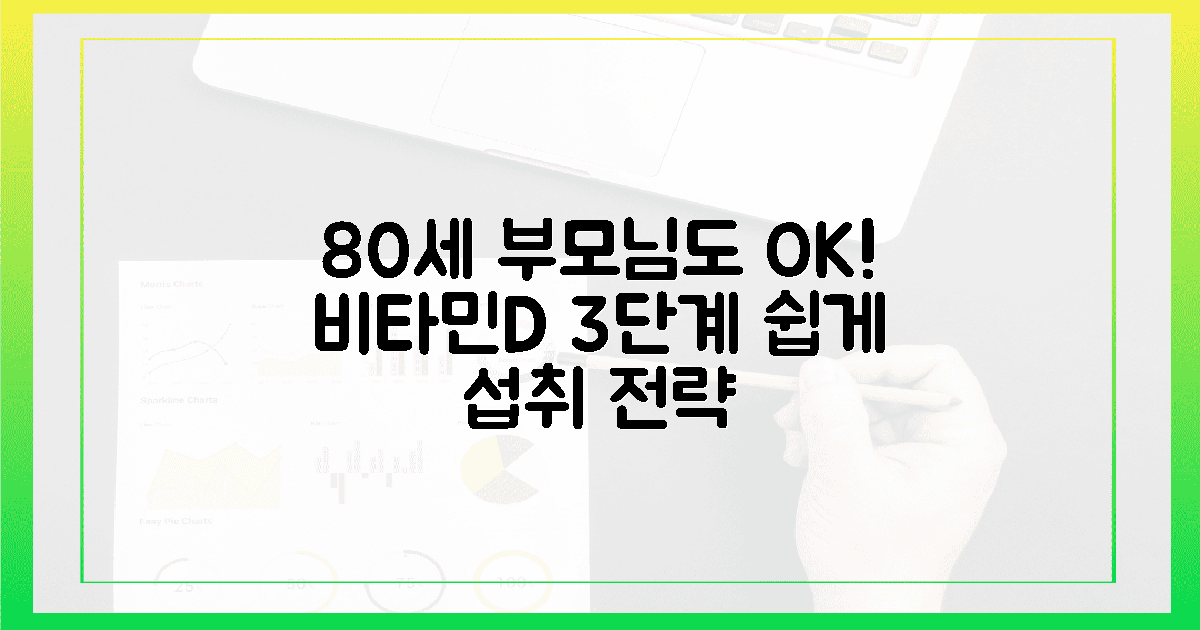 80세 부모님도 끄떡없다! 비타민 D 3단계 섭취 전략