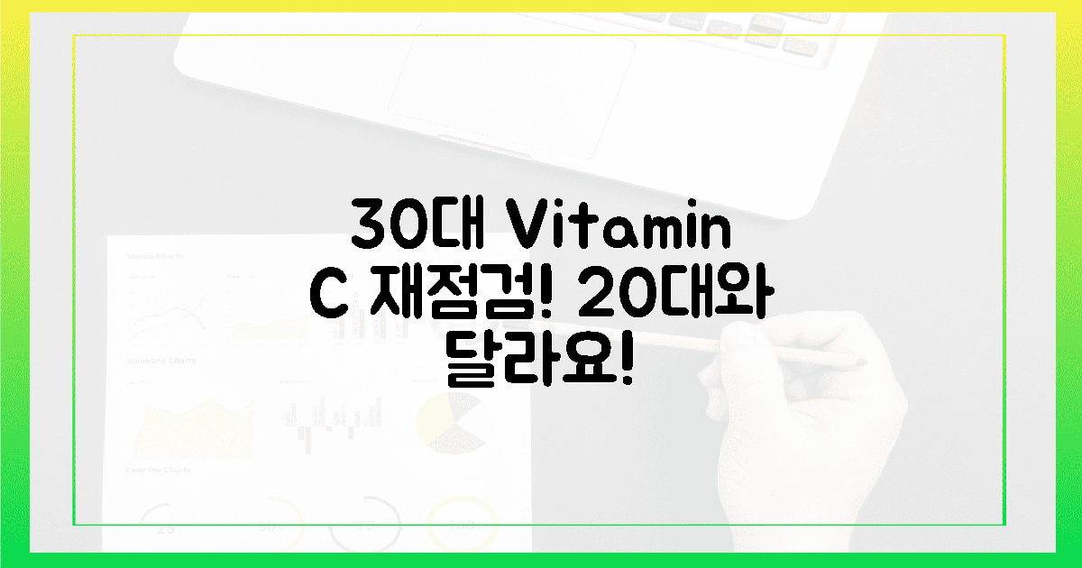 20대와 다른 30대, 비타민 C 재점검!