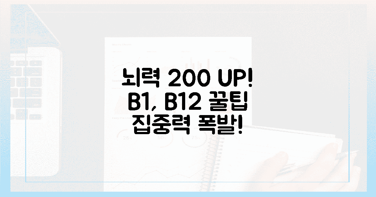 성적 급상승! B1, B12, 뇌 활력 200% 충전 꿀팁