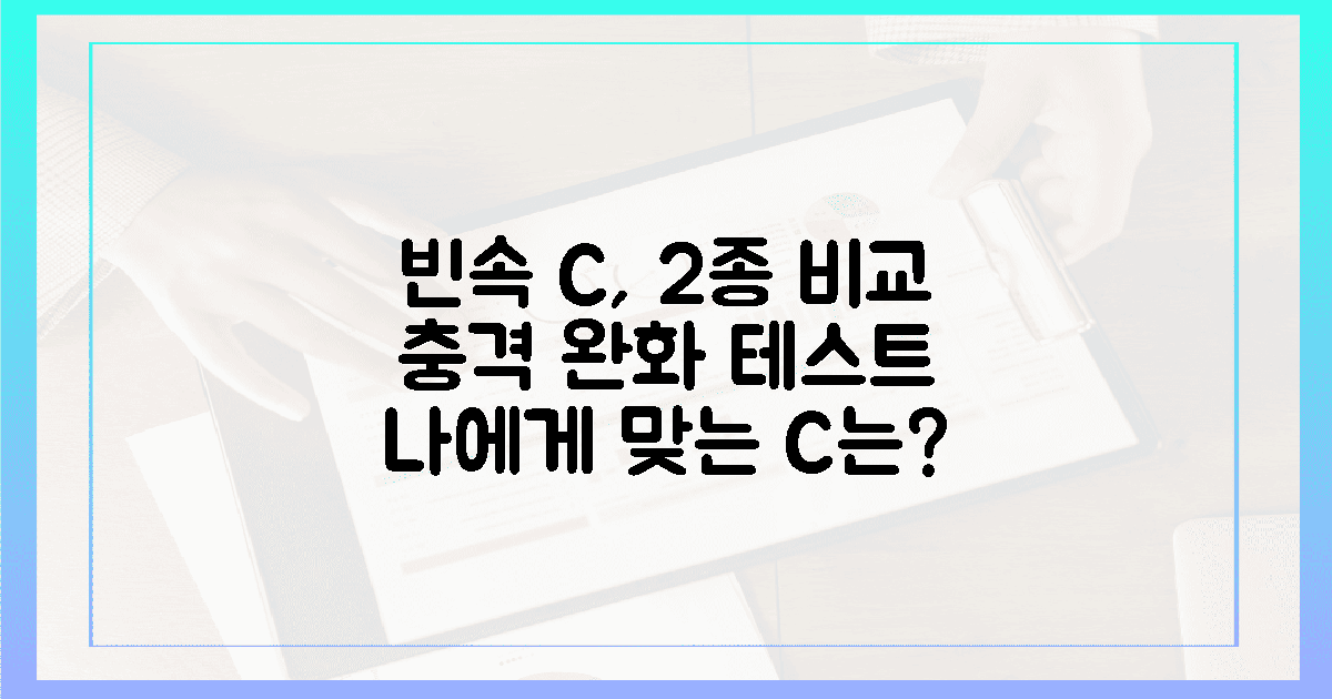 2가지 비타민 C, 빈속 충격 완화 비교