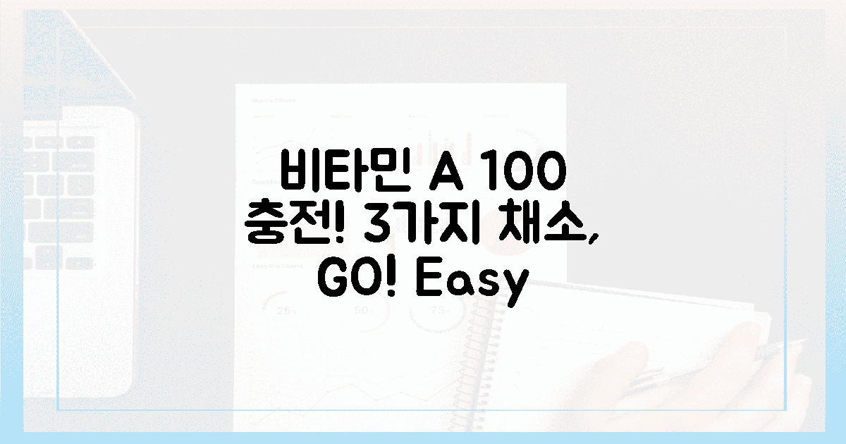 3가지 채소면 비타민 A 100% 완성!