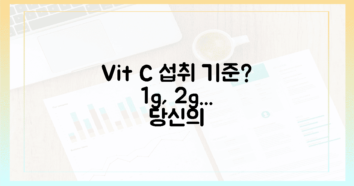 1g, 2g... 당신의 비타민 C 기준은?
