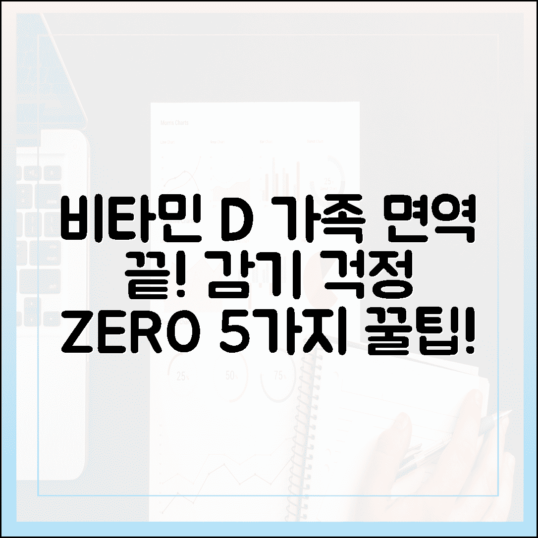감기 걱정 끝! 온 가족 면역력 지켜줄 비타민 D 섭취 노하우 5