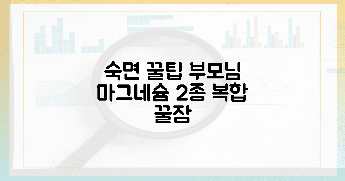 70대 부모님 숙면 돕는 마그네슘 2종 복합