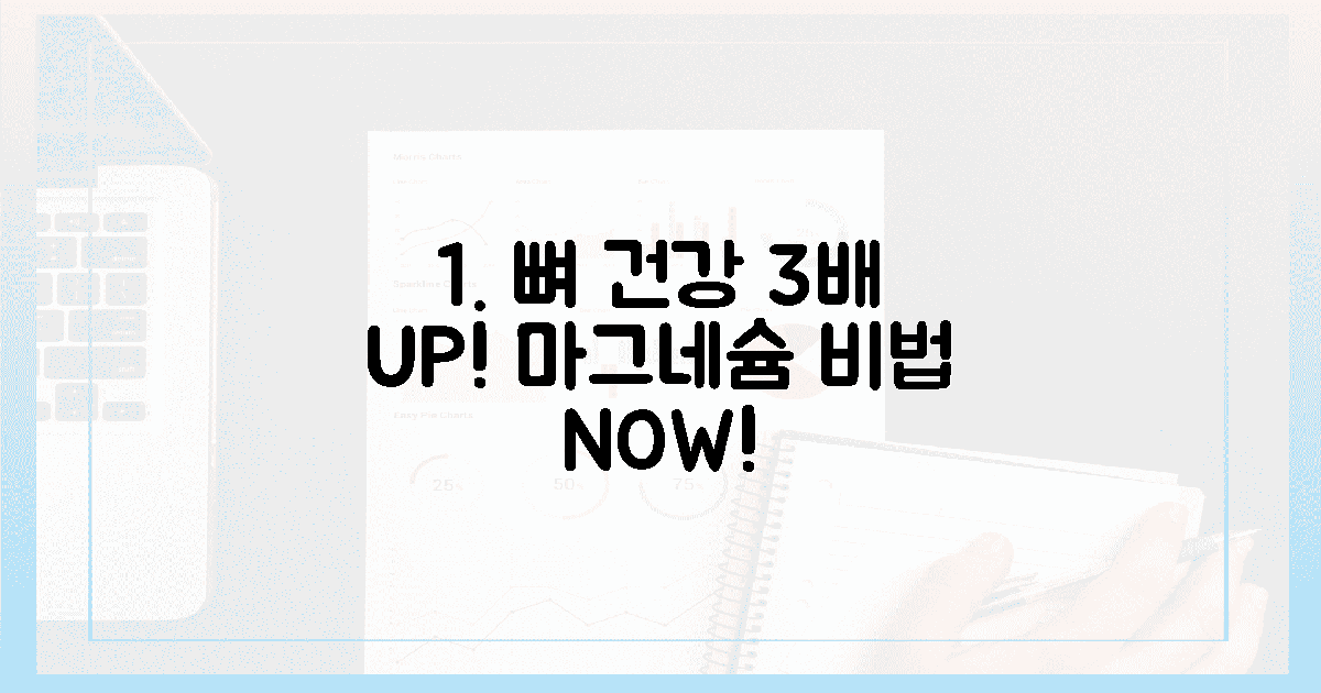 뼈 건강 3배 UP! 마그네슘 섭취 비법