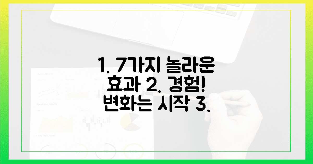7가지 효과! 놀라운 변화 경험