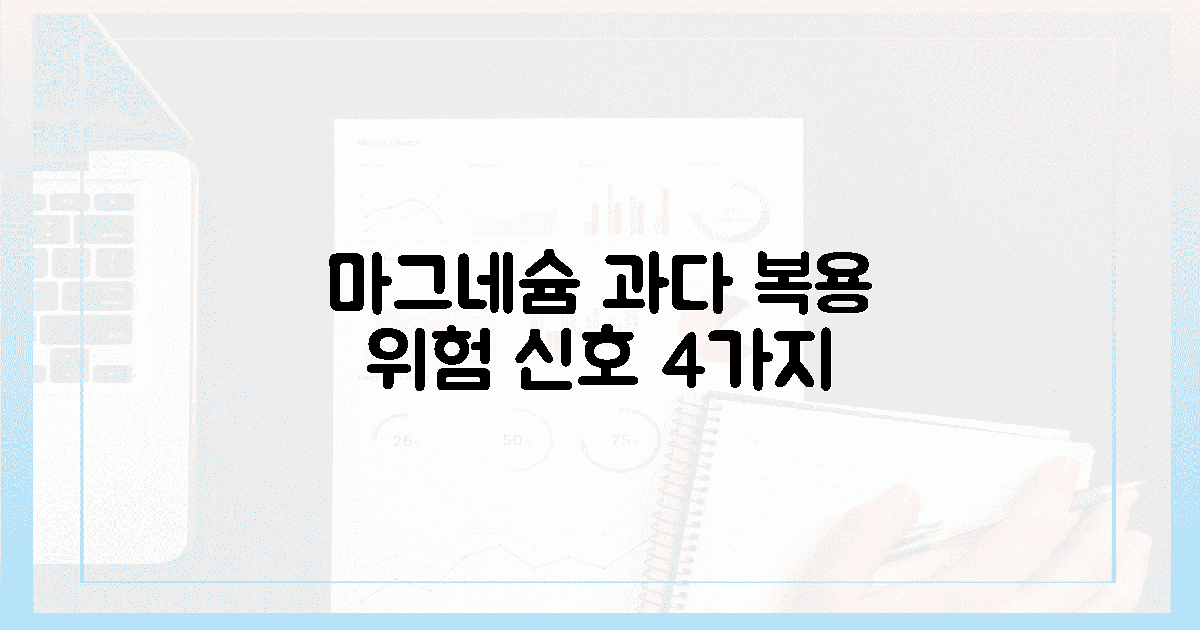 4가지 마그네슘 과다 복용, 위험 신호