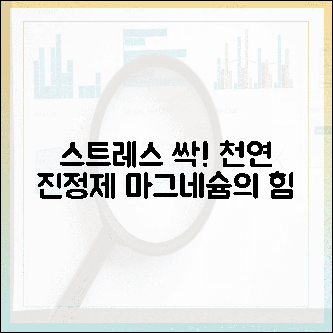 스트레스 싹 날리는 천연 진정제, 마음 편한 하루를 위한 마그네슘의 힘