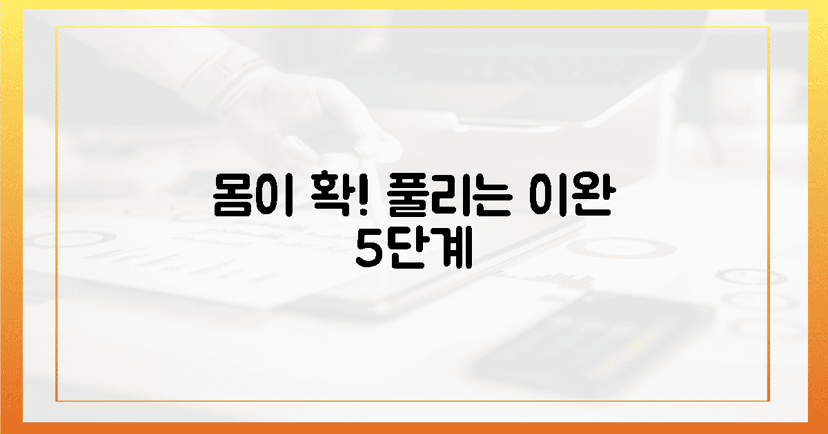 짜릿한 변화! 몸의 이완 5단계