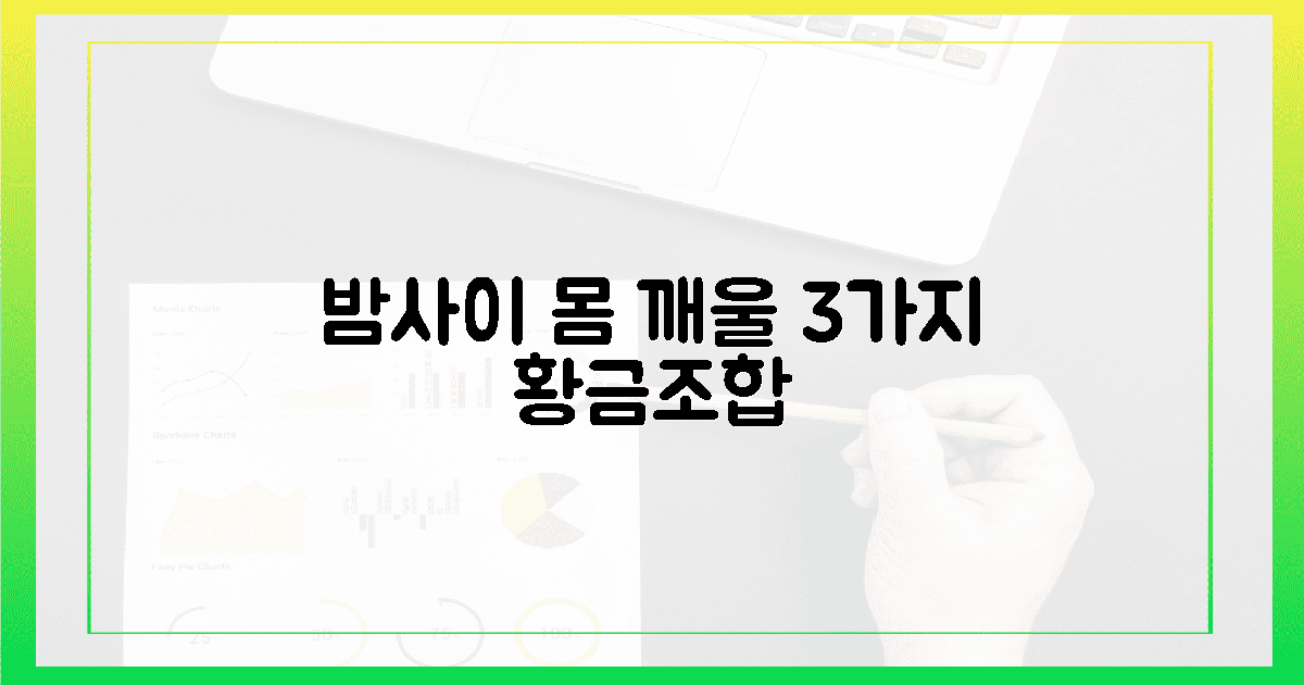 밤사이 몸을 깬 3가지 조합