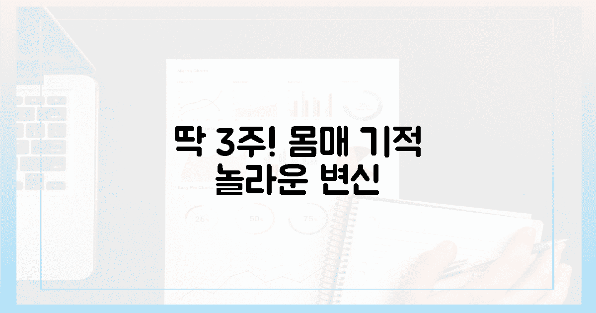 놀라운 변화! 3주 후 당신의 몸
