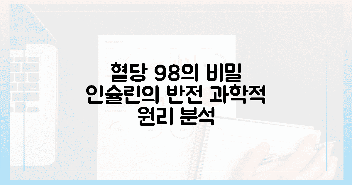 혈당 98의 비밀, 인슐린이 춤추는 과학적 원리