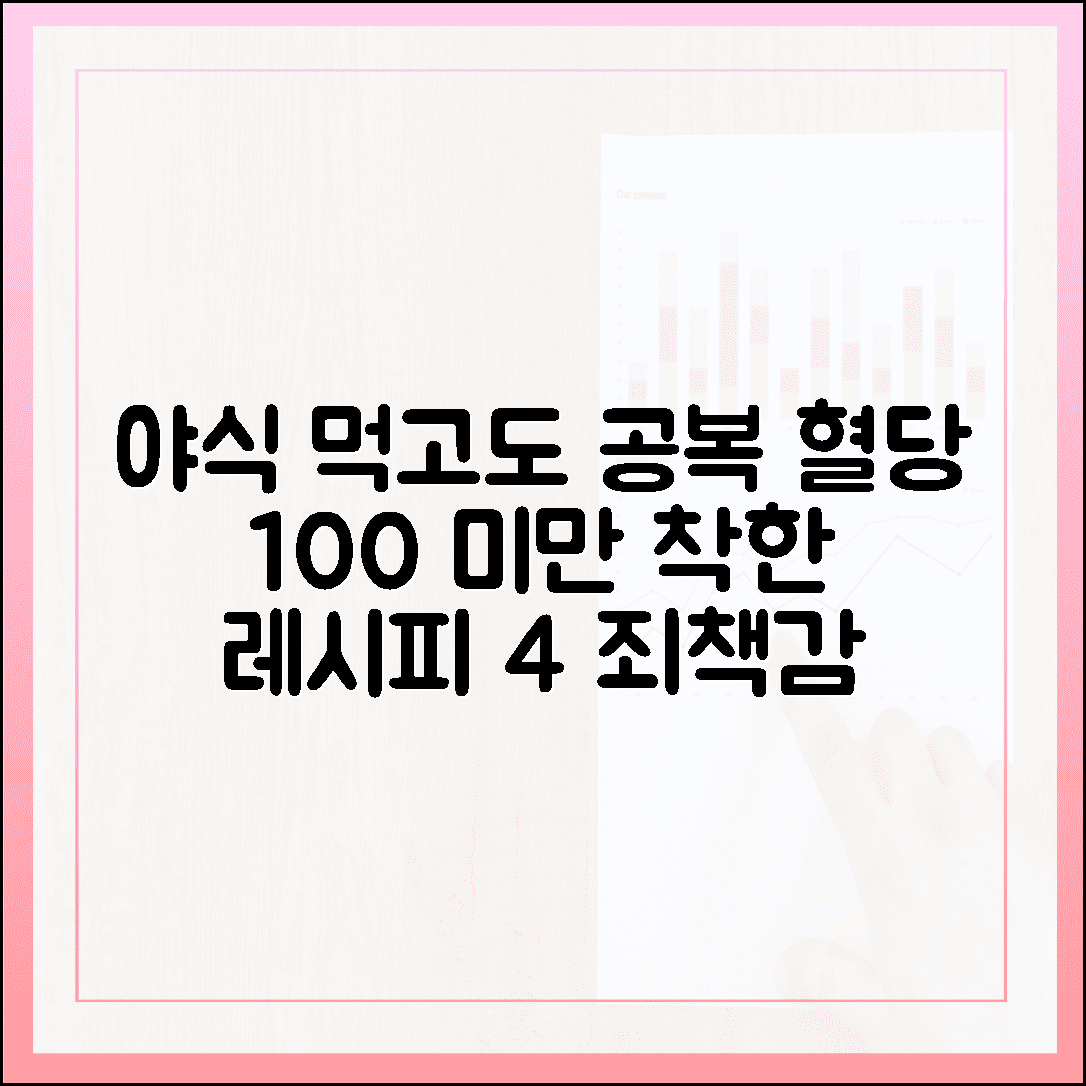 야식 먹고도 다음 날 공복 혈당 100 미만 유지? 죄책감 없이 즐기는 '착한 야식' 레시피 4가지