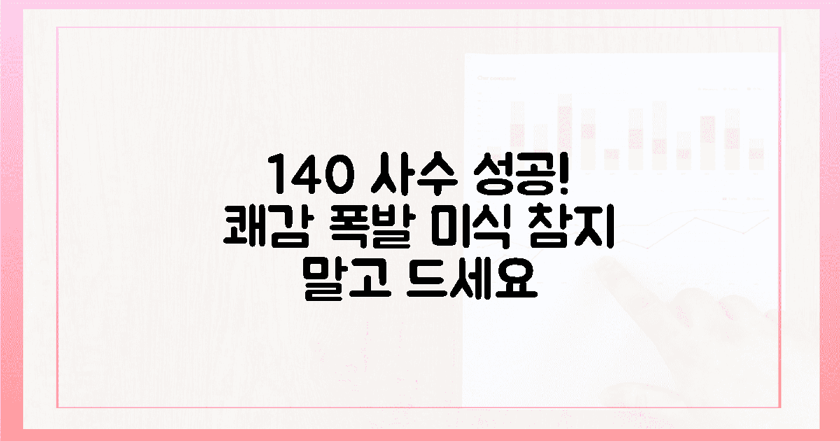 140 이하로 지킨 쾌감 넘치는 미식