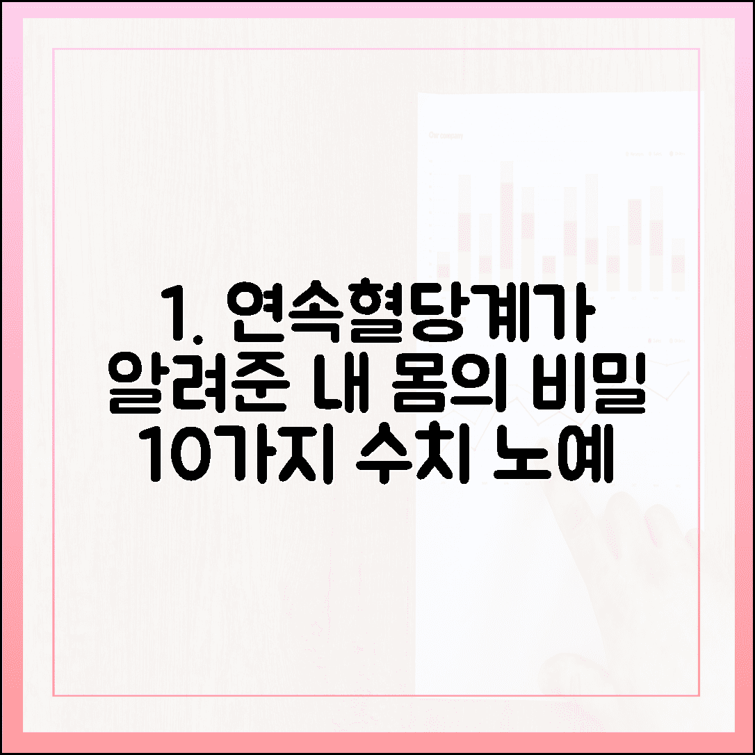 연속 혈당 측정기가 알려준 내 몸의 비밀 10가지, 더 이상 수치에 일희일비하지 않는 평온함에 대한 블로그 글