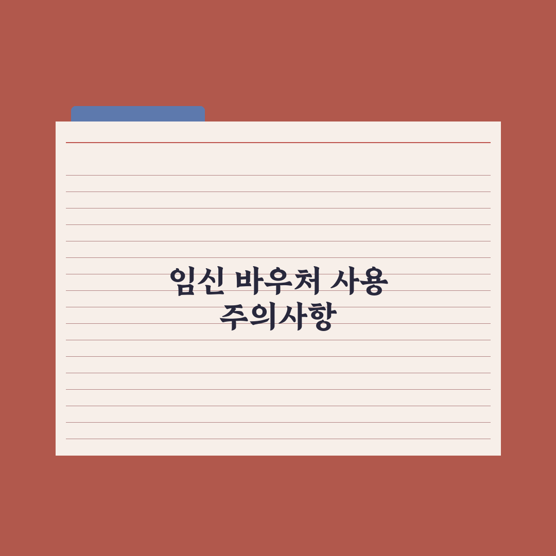 임신 바우처 사용처와 잔액 확인법 총정리, 전문가가 분석한 3분 핵심정리