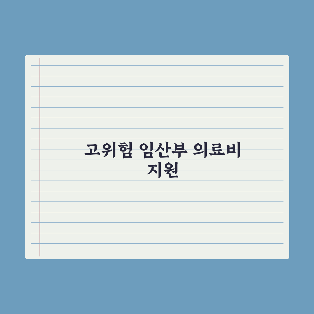 고위험 임산부 의료비 지원 가이드 완벽가이드: 전문가가 검증한 5가지 핵심 절차