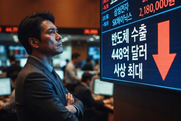 6월 반도체 수출 448억 달러, 고점론과 엇갈린 지표