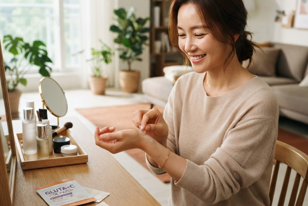 글루타치온 패치 효과, 백옥주사와 흡수율 비교한 결과
